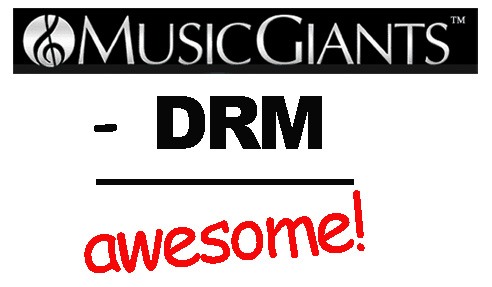 MusicGiants To Go DRM-Less