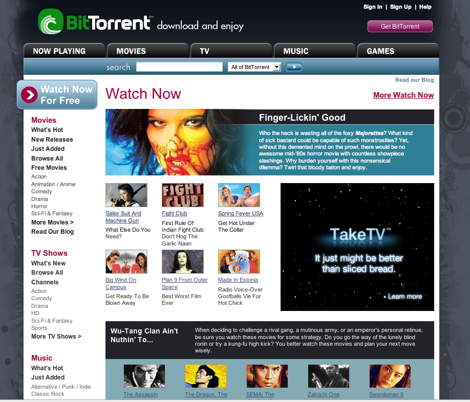 bit torrent film download