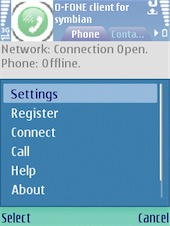 O-Fone Symbian client