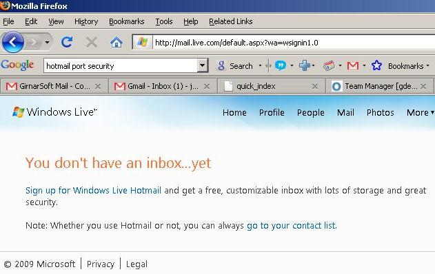 Windows Live Hotmail Service Disruption Locks Out Users | TechCrunch
