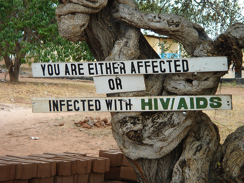 You are either affected or infected with HIV/AIDS, by jonrawlinson