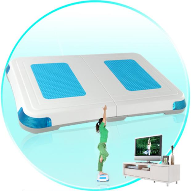 behang Pogo stick sprong stuiten op Wii Fit Balance Board now comes in 'knockoff blue' | TechCrunch