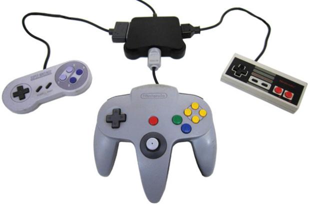 old game console controllers