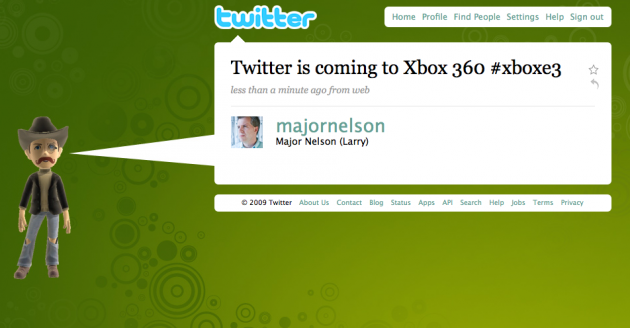 Sammentræf Martin Luther King Junior oversvømmelse The Next Big Feature Of Xbox Live: Twitter! | TechCrunch
