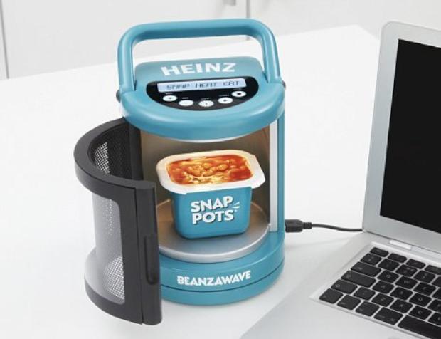 Microondas portátil. Beanzawave from Heinz. 