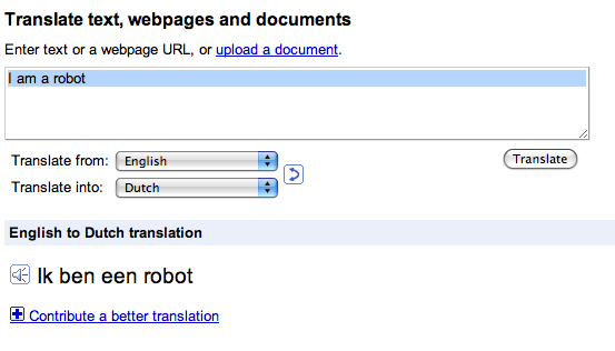 Google Translate Now Teaches You To Speak Like A Robot In TechCrunch