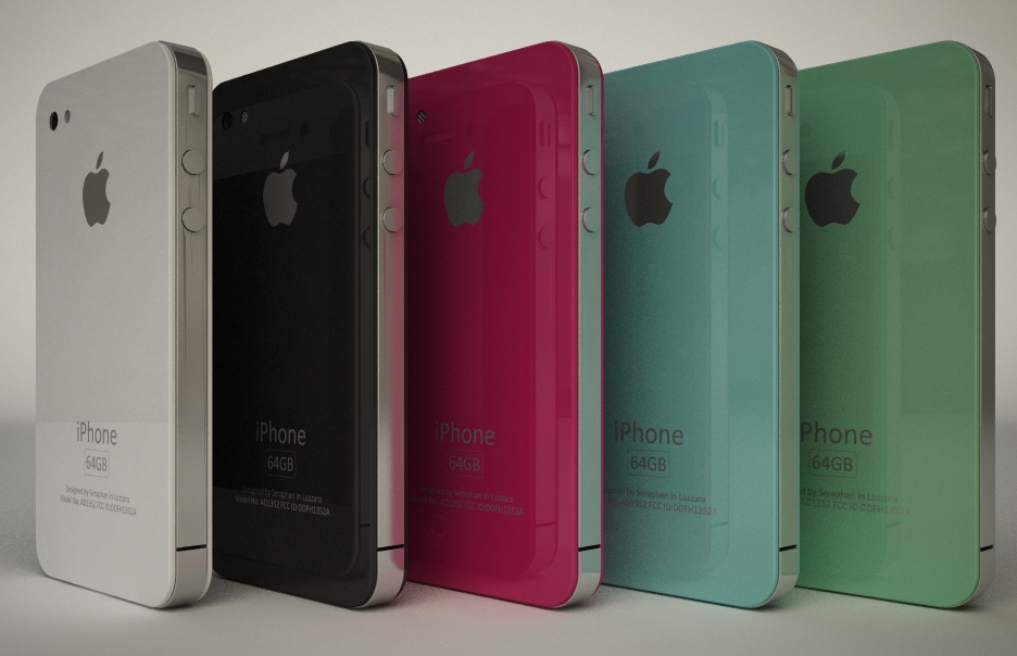 detectie Afkeer Structureel iPhone 4G rendered in delicious colors | TechCrunch
