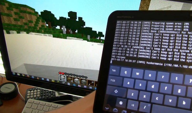 minecraft tablet outdated server