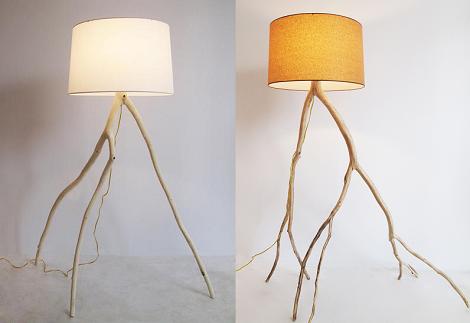 Looking For Some Eco Friendly Lighting, Lamps Made Out Of Tree Branches