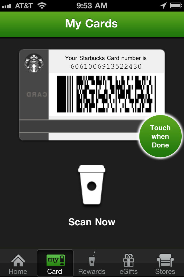 I Am Jonathan’s Starbucks Card A Social Payment