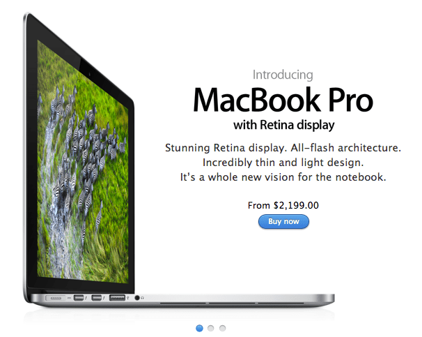 The Apple Store Is Back Up With New Macbook Pro Air In Tow Techcrunch