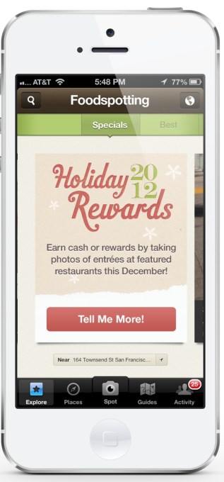 Foodspotting Launches A Pilot Rewards For Photos Program In San