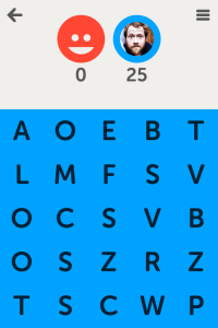 This poor dude who played me at Letterpress
