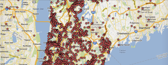 New York newspaper posts map with names and addresses of handgun permit owners (update) | The Verge