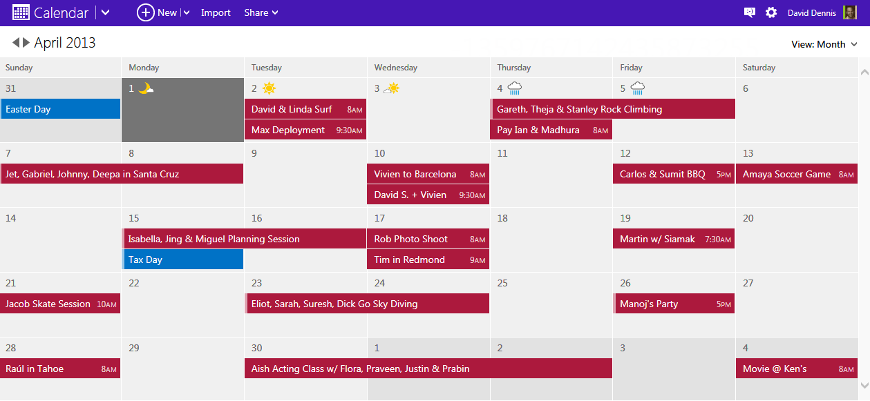 Outlook.com Calendar Gets A Visual Refresh With Improved Sharing ...