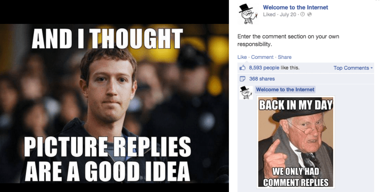 Memes Give Facebook Fans A Voice Amidst Comment Chaos ...