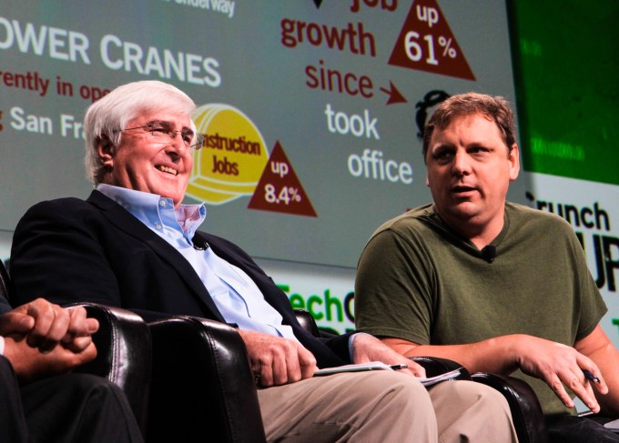 ron conway with michael arrington