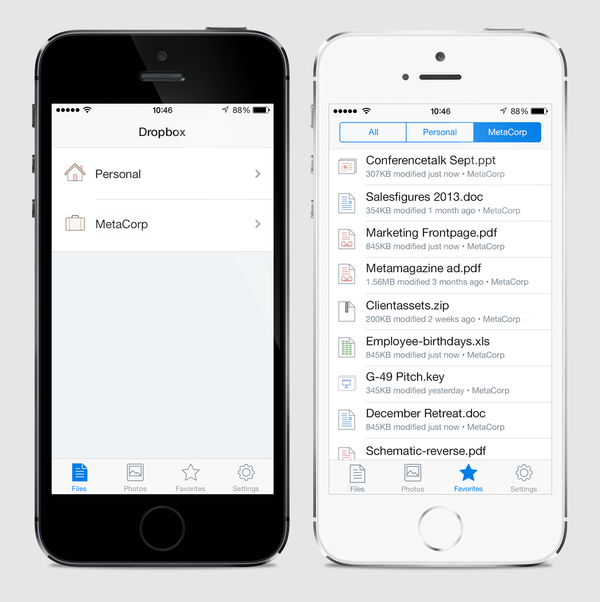 Dropbox For Business Mobile