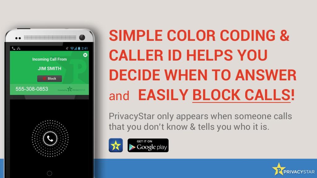 privacystar color coding