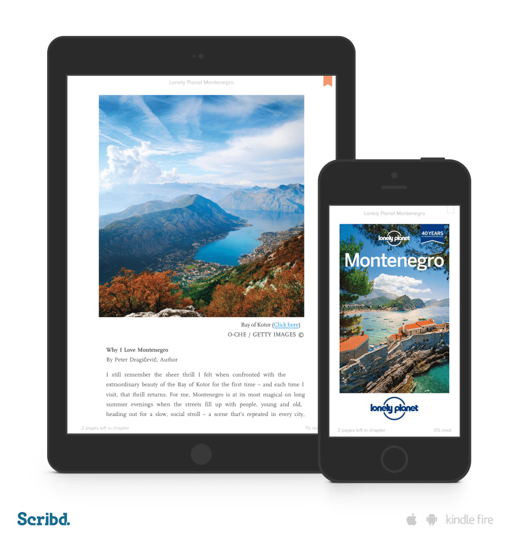 Scribd’s Subscription E-Book Service Moves Into Travel With The Full Lonely Planet Library