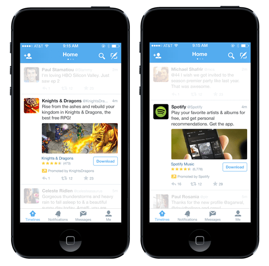 Twitter Introduces Mobile App Install Ads And Integrated Ad-Buying With MoPub