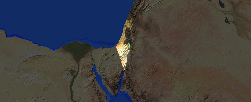 Israel startups, Israel map