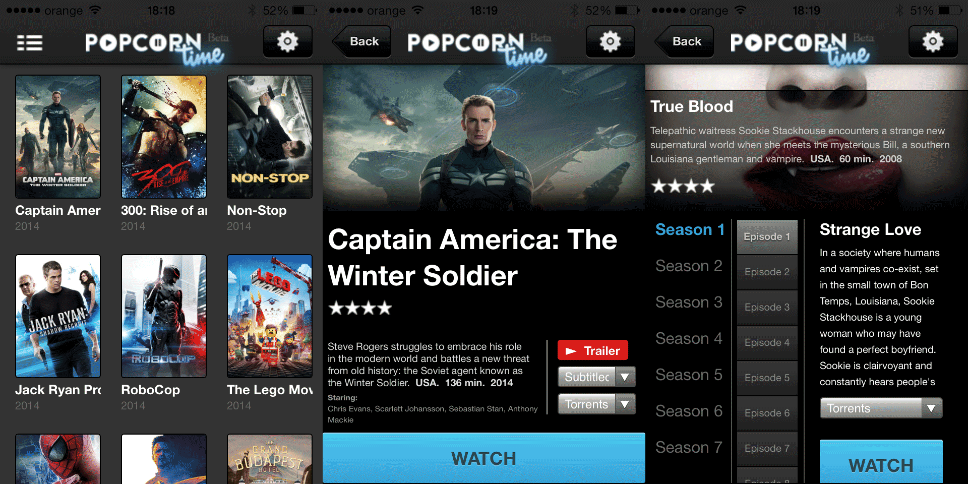 apps like popcorn time for mac