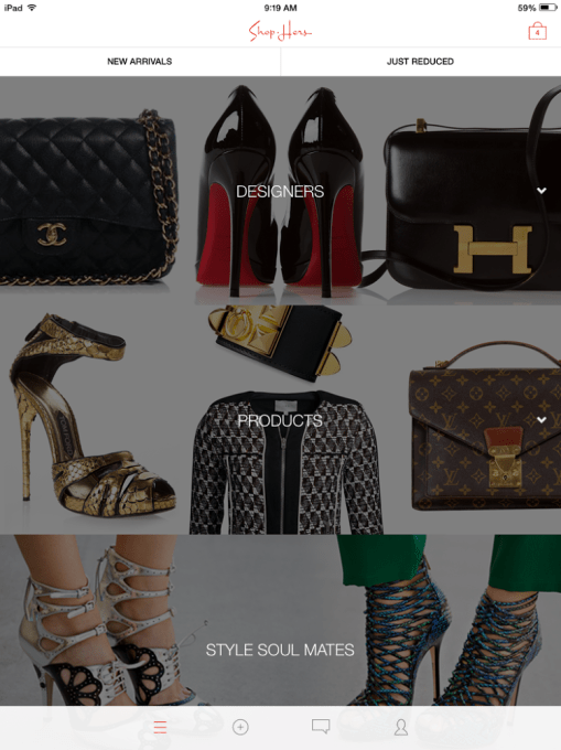 Luxury Consignment Site Shop-Hers Makes Its Mobile Debut