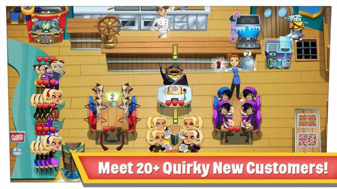 Glu Mobile Releases Diner Dash On iOS And Android