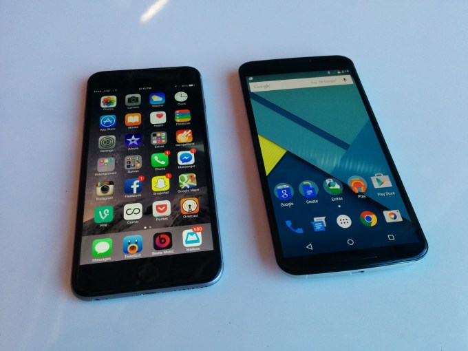 iPhone 6 Plus vs Nexus 6