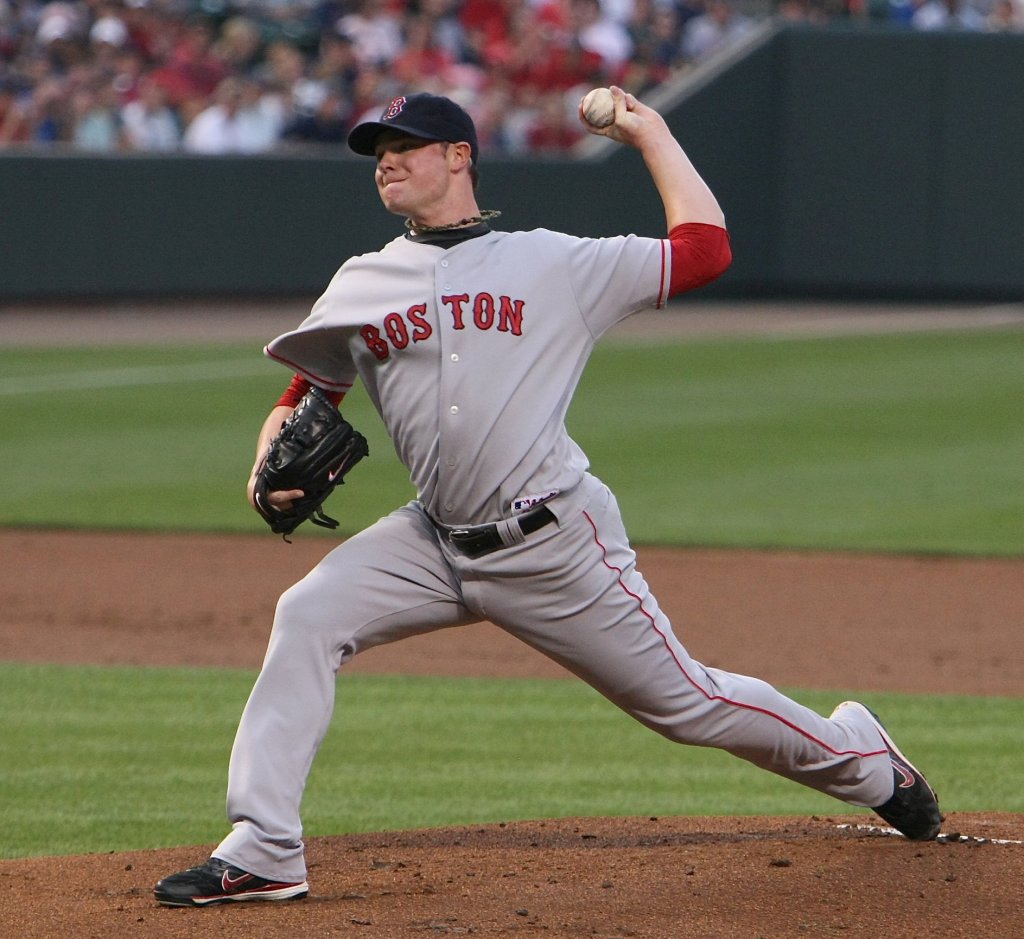 Jon Lester, pitching for the Boston Red Sox in 2008.