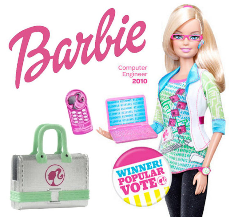 barbie laptop set