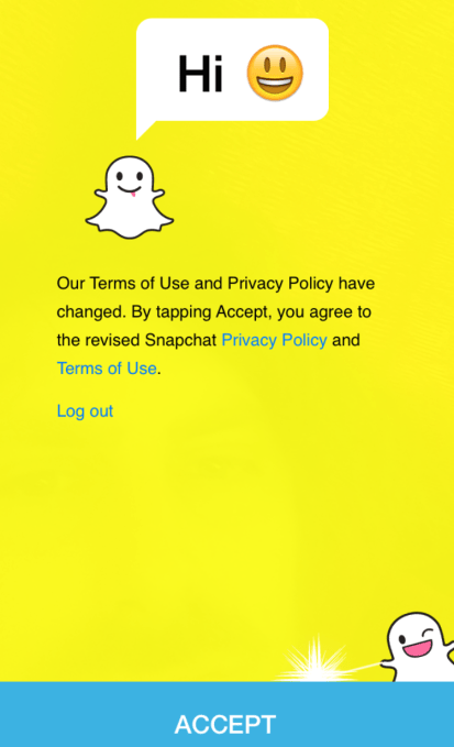 Snapchat Privacy Policy