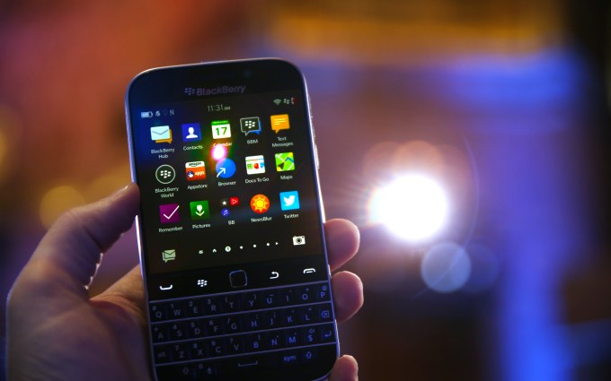 BlackBerry Classic Front