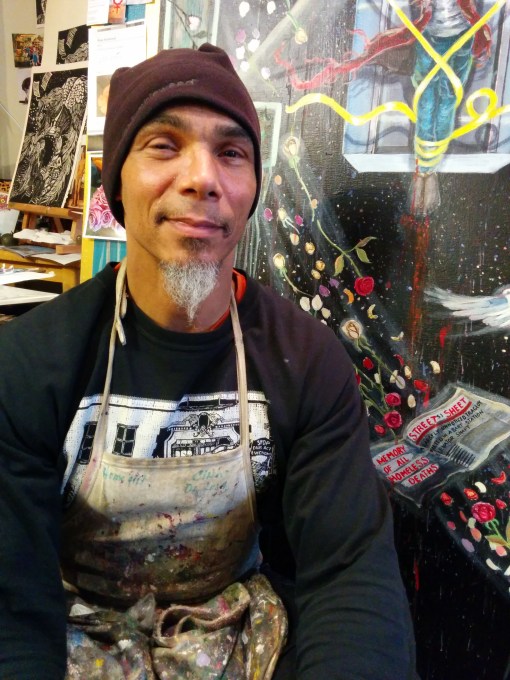 Ronnie Goodman artist and marathoner