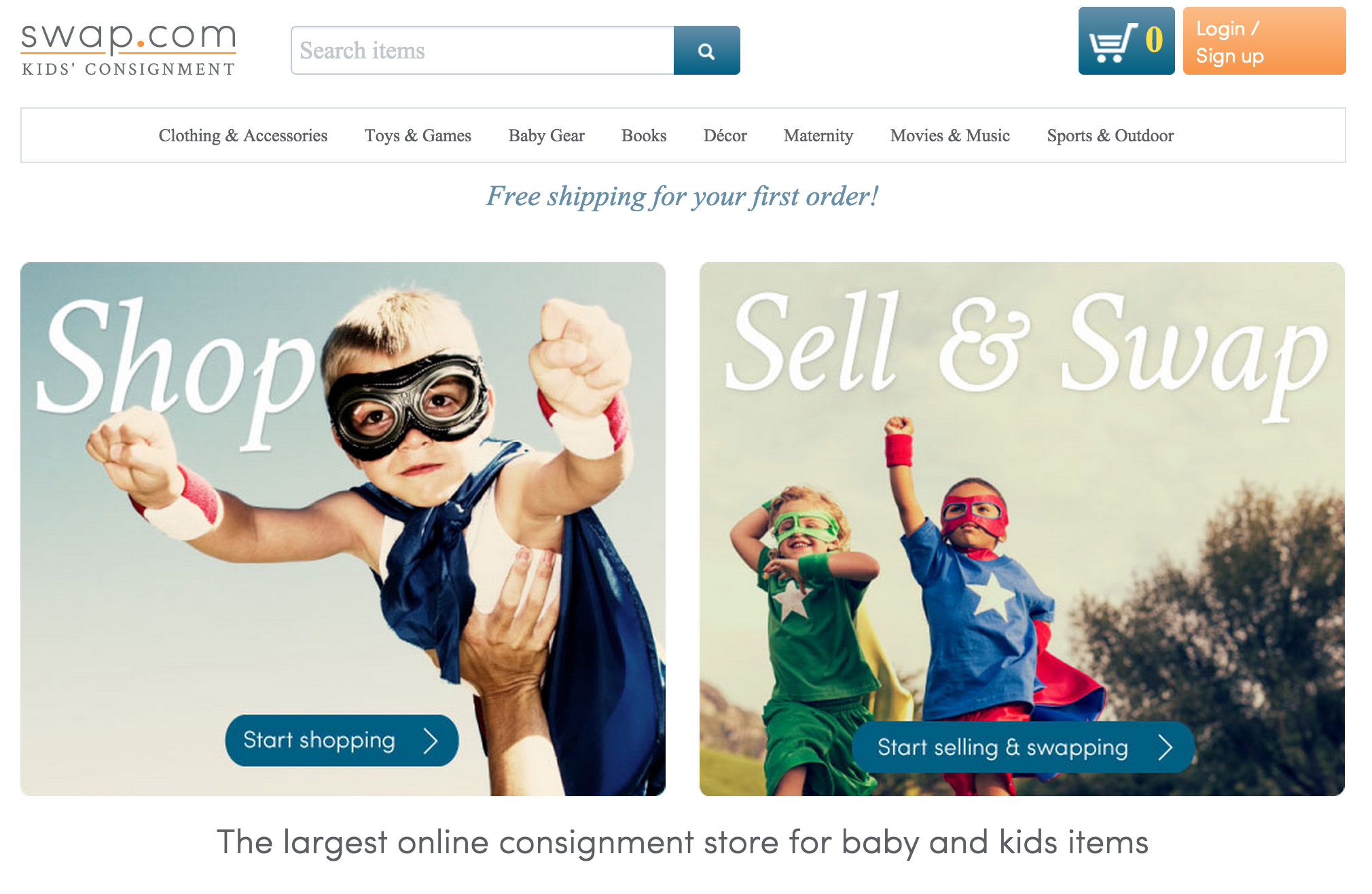 Online Consignment Shop For Kids' Items Swap.com Raises $4 Million ...