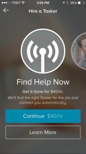 TaskRabbit's new Broadcast feature