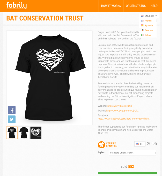 Fabrily Example_Bat Conservation Trust