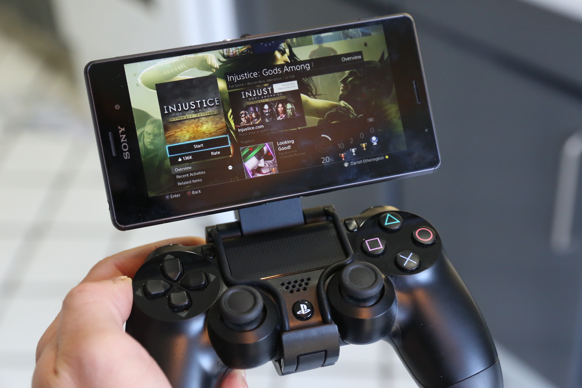 sony xperia game controller