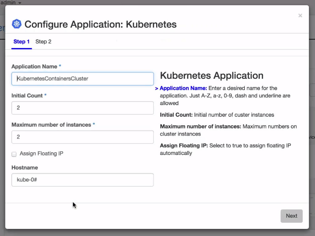 add-the-kubernetes-application-to-the-environment1
