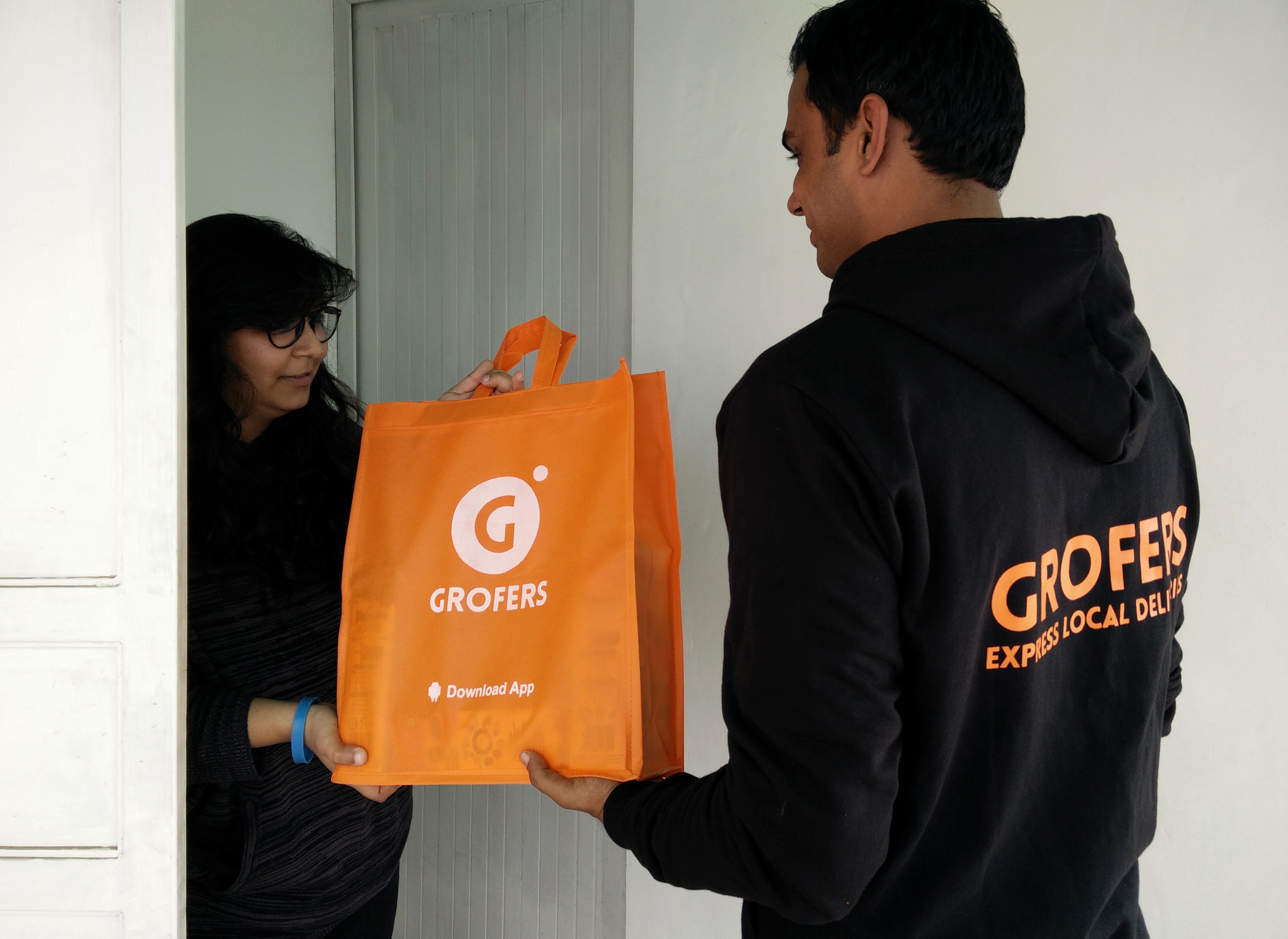 Users offers. "Grofers".