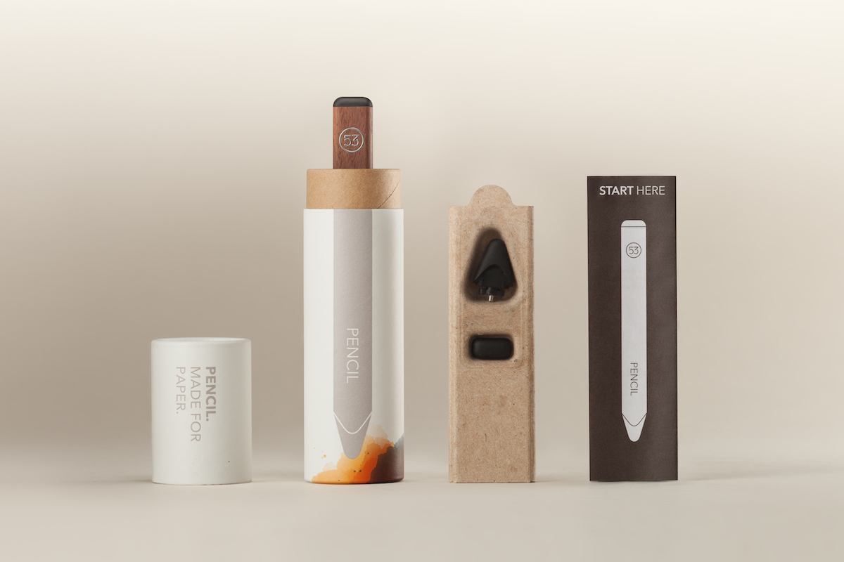 Pencil’s mostly minimalist packaging strikes a good balance of high-quality yet non-distracting