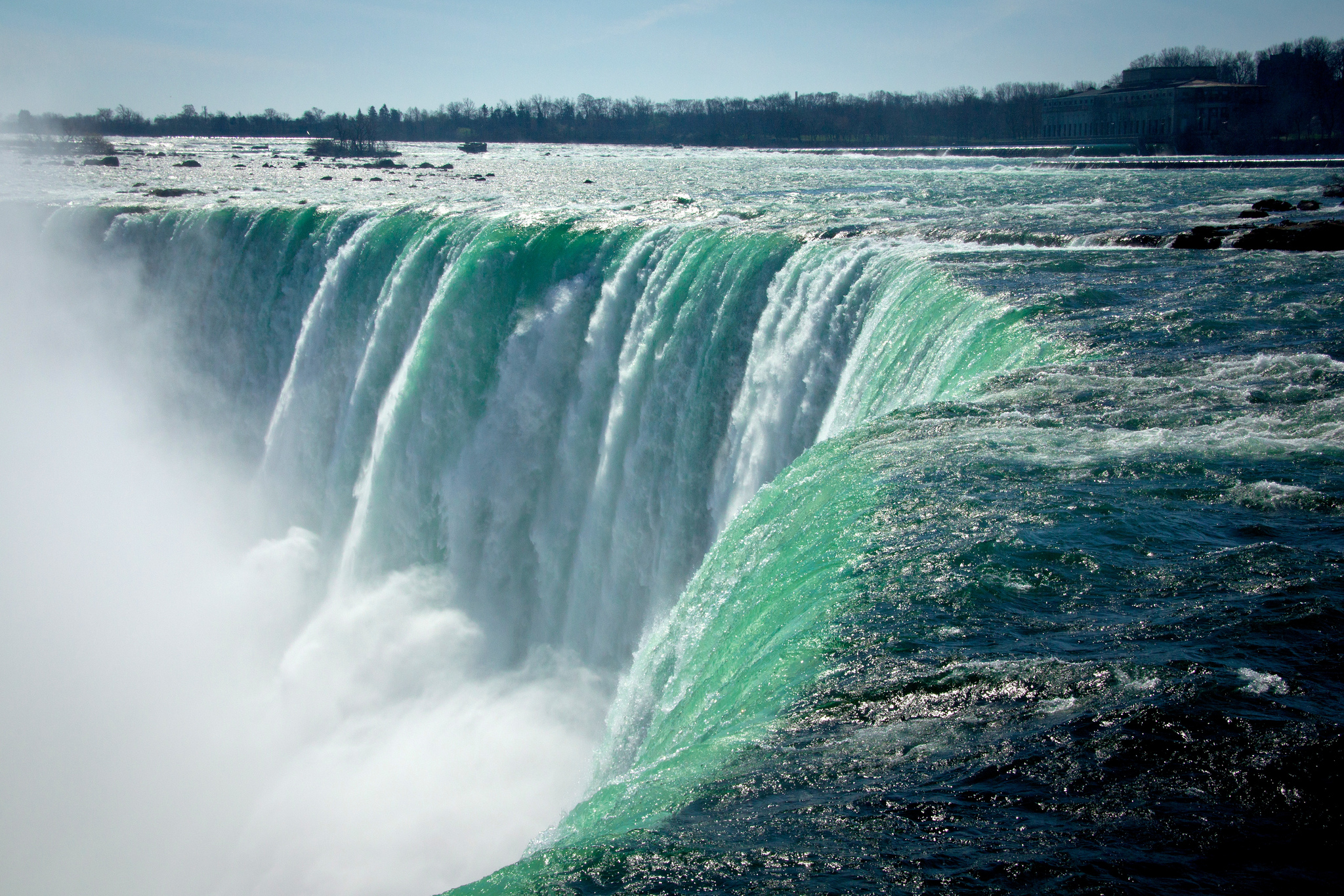 Откуда водопад. Ниагарский водопад. Ниагарский водопад (штат Нью-Йорк). Онтарио Канада Ниагарский водопад. Ниагарский водопад глубина.