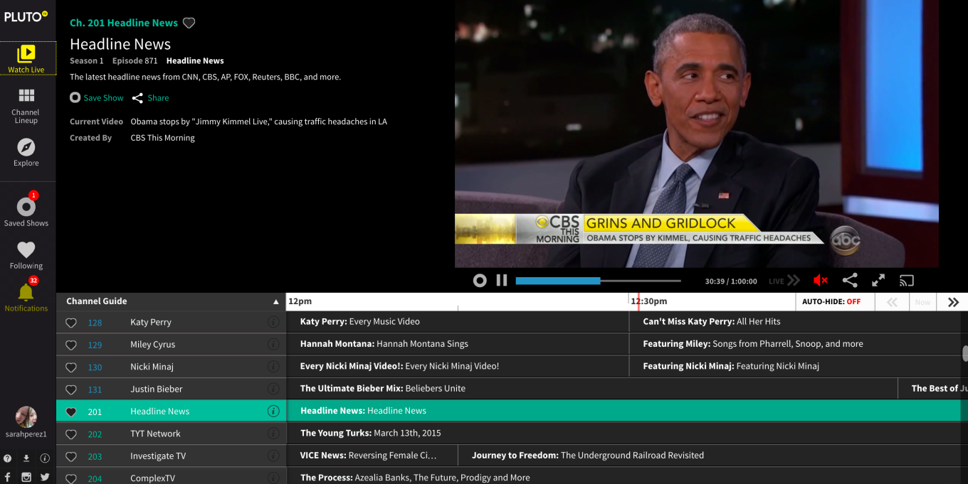 Free streaming TV service Pluto TV raises $8.3M, in new round led by Samsun...