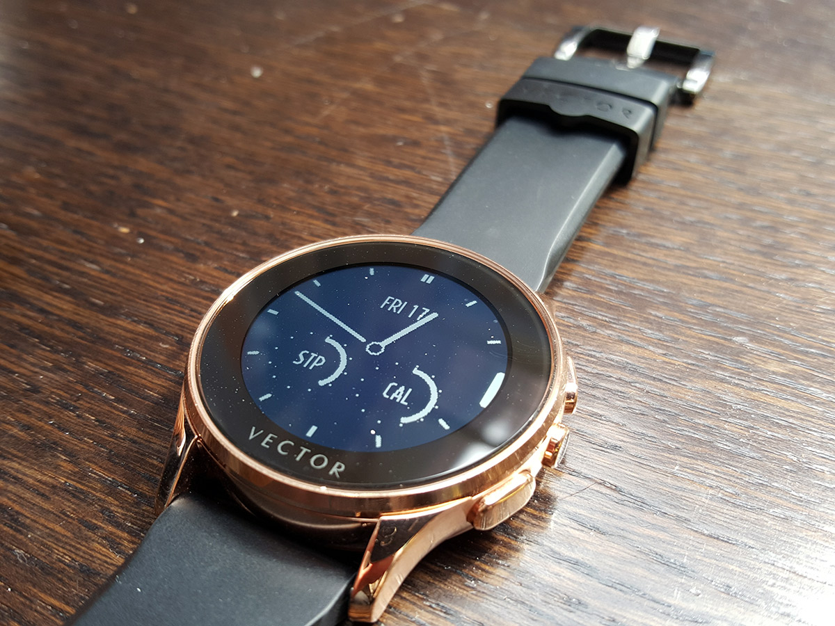 fitbit round smartwatch