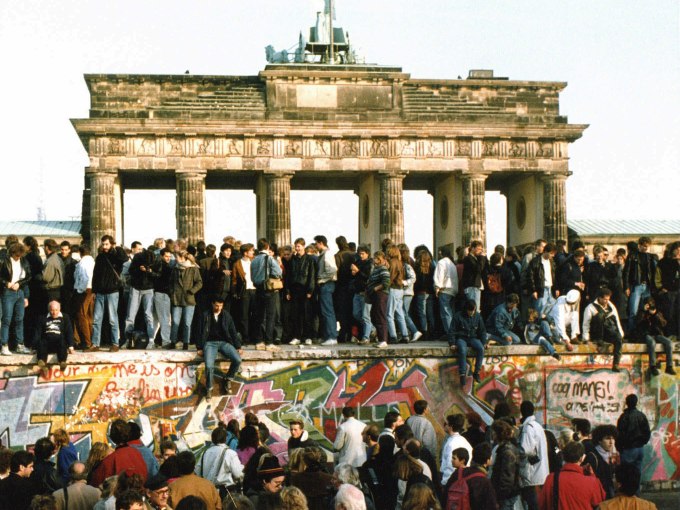 Berlin wall, 1989