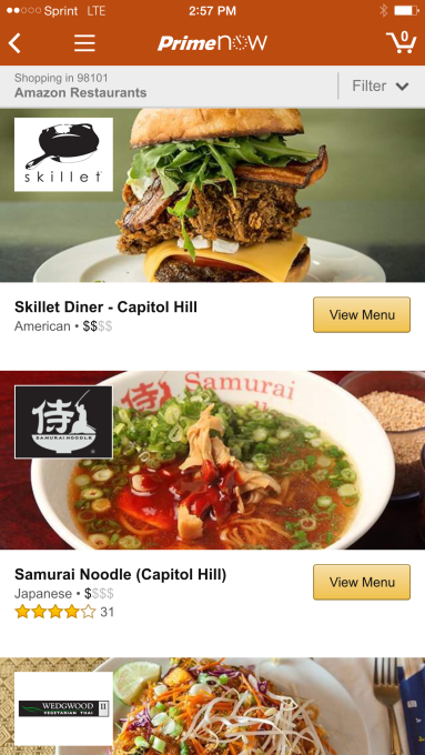 Restaurant selection - Skillet