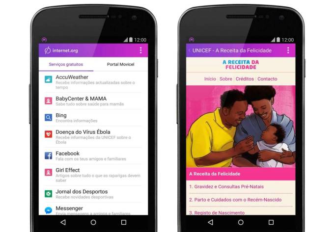 Facebook Free Basics App