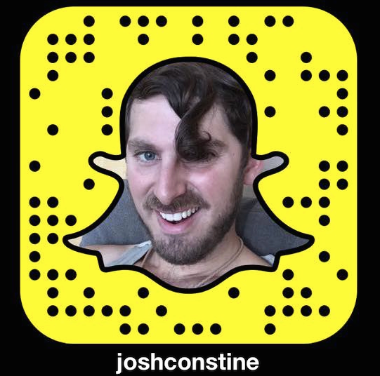 Josh Constine Snapcode