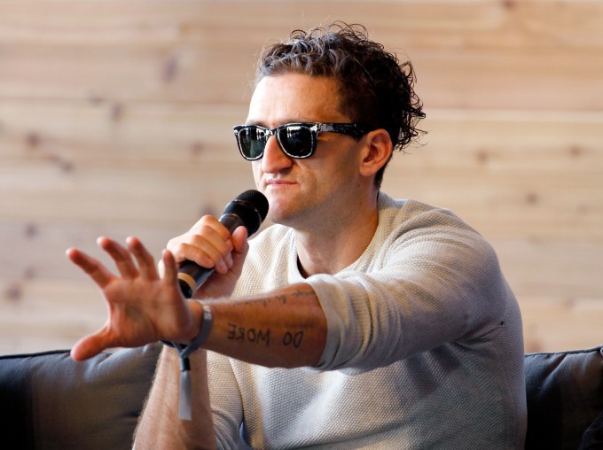 AUSTIN, TX - MARCH 12: Director Casey Neistat speaks onstage during "Breaking Barriers: How Content Will Accelerate VR and 360" at The Samsung Studio at SXSW 2016 on March 12, 2016 in Austin, Texas. (Photo by Rick Kern/Getty Images for Samsung)